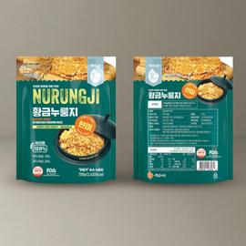 [HwangGeumissac] Krispy Rice Crust Nurungji 700g (Brown rice) - Premium Convenience Meal with Traditional Korean Rice - Made in Korea